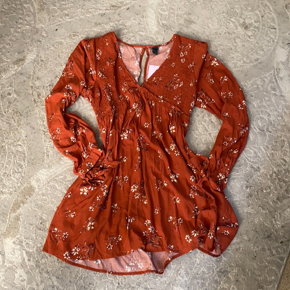 Wild Fable size large boho dress new with tags never worn